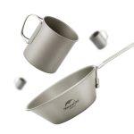 Титанова миска Naturehike NH20CJ004, 300 мл, титан - Зображення 2