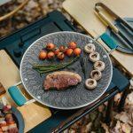 Сковорода з нержавіючої сталі з силіконовими ручками Naturehike CNK2550CF011, 34 х 34 см - Зображення 5