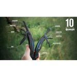 Мультитул Ganzo G109, (16.5 см) 10 функцій, чорний з блакитним + чохол - Зображення 18