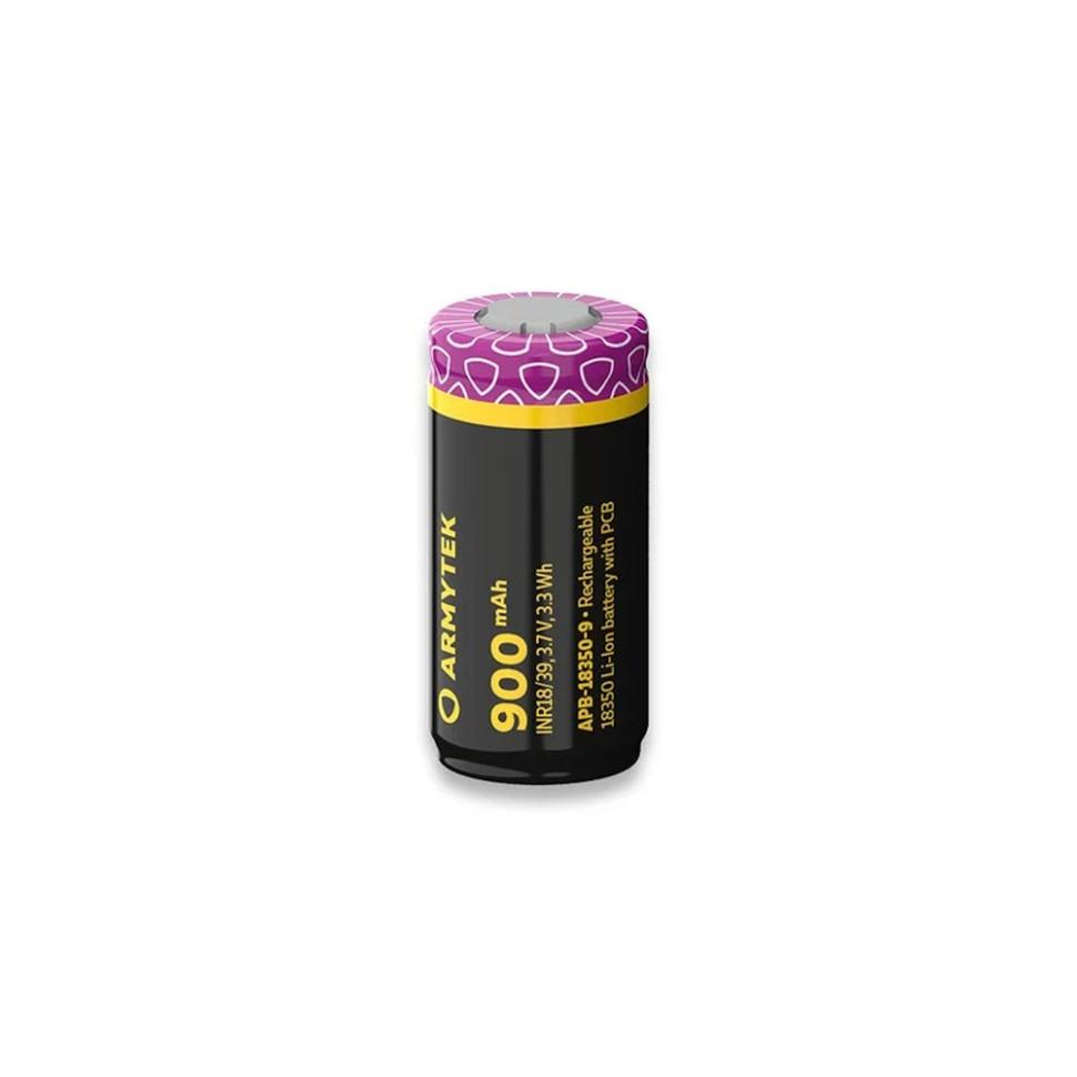 395723.970 Акумулятор літієвий 18350 Li-Ion Armytek (900mAh) - Зображення 1