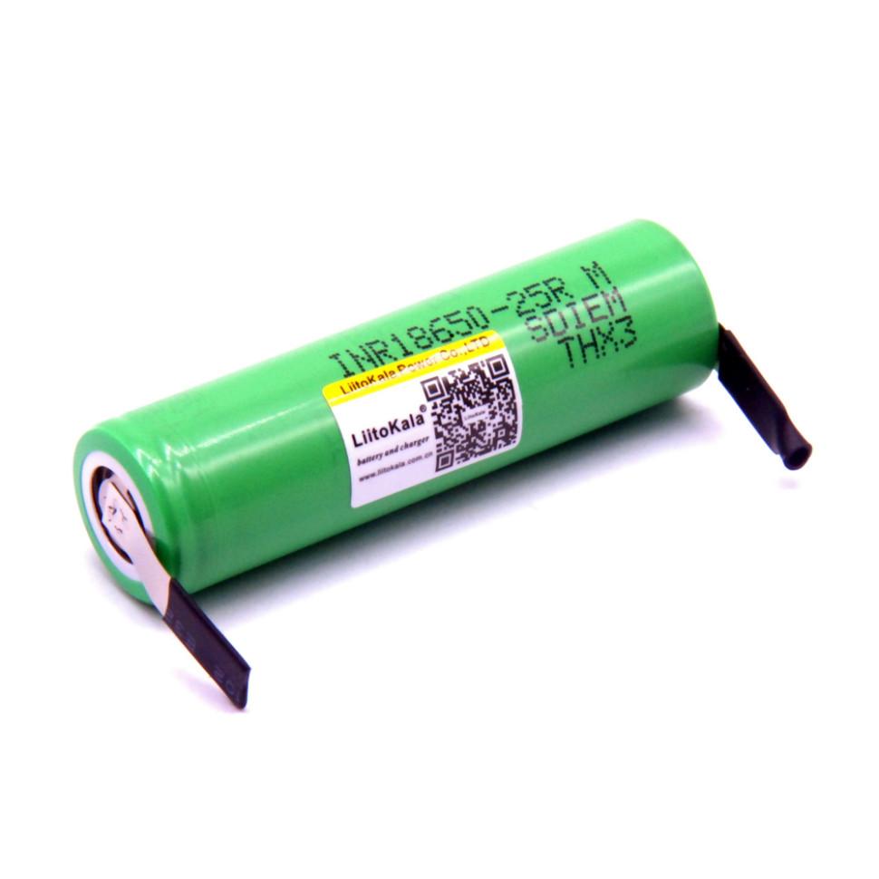 405206.970 Акумулятор LiitoKala Lii-25R-N 18650 2500mah - Зображення 1