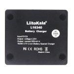Універсальний  зарядний пристрій LiitoKala Lii-L16340 на 4 канали - Зображення 5
