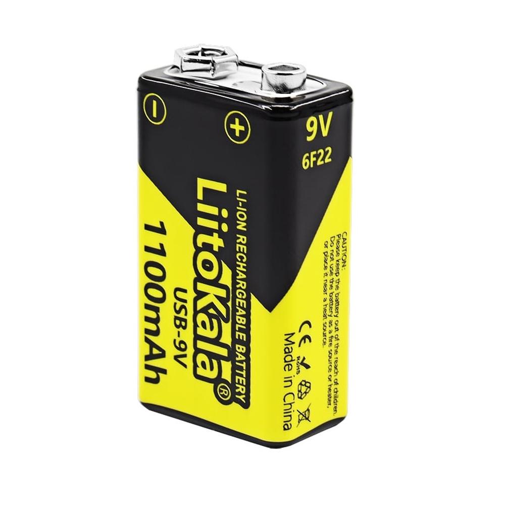 головна-1 Акумулятор LiitoKala Lii-USB-9V type-C 1100mah - Зображення 1
