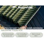 Килимок туристичний складаний одномісний IXPE Naturehike CNK2650WS010 з алюмінієвою плівкою, 200x60x2.3 см, зелений - Зображення 7