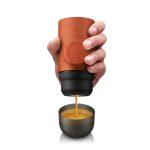 Портативна еспресо-кавоварка Wacaco Minipresso GR2, механічна, для меленої кави, помаранчевий - Зображення 3