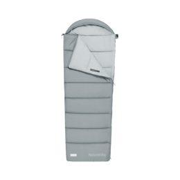 Спальний мішок з капюшоном Naturehike MS300 CNK2350WS023 лівий, сірий