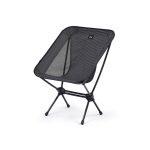 Стілець складаний Naturehike Moon YL08 NH20JJ027, 600D Oxford / алюміній, чорний