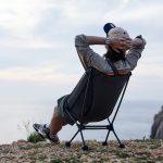 Стілець складаний Naturehike Moon YL08 NH20JJ027, 600D Oxford / алюміній, чорний - Зображення 4