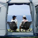 Стілець складаний Naturehike Moon YL08 NH20JJ027, 600D Oxford / алюміній, чорний - Зображення 6