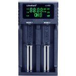 Зарядний пристрій Liitokala Lii-S2, 2 канала, Ni-Mh/Li-ion/LiFePo4, USB, LCD, Box