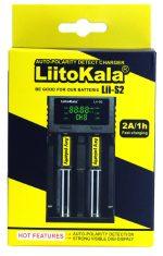 Зарядний пристрій Liitokala Lii-S2, 2 канала, Ni-Mh/Li-ion/LiFePo4, USB, LCD, Box - Зображення 5