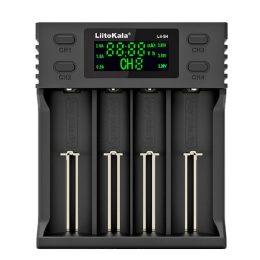 Зарядний пристрій Liitokala Lii-S4, 4 канала, Ni-Mh/Li-ion/LiFePo4, USB, LCD, Box