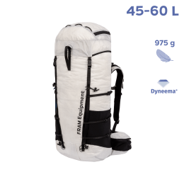 Ультралегкий рюкзак Talung with Dyneema® 60L Everest Edition, Білий, one size