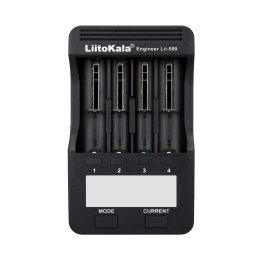 Зарядний пристрій Liitokala Lii-500, 4 канала, Ni-Mh/Li-ion, 220V/12V, Powerbank, Test, LCD, Box
