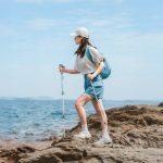 Трекінгова палиця Naturehike CNK2550DS013, 90-120 см, блакитна - Зображення 3