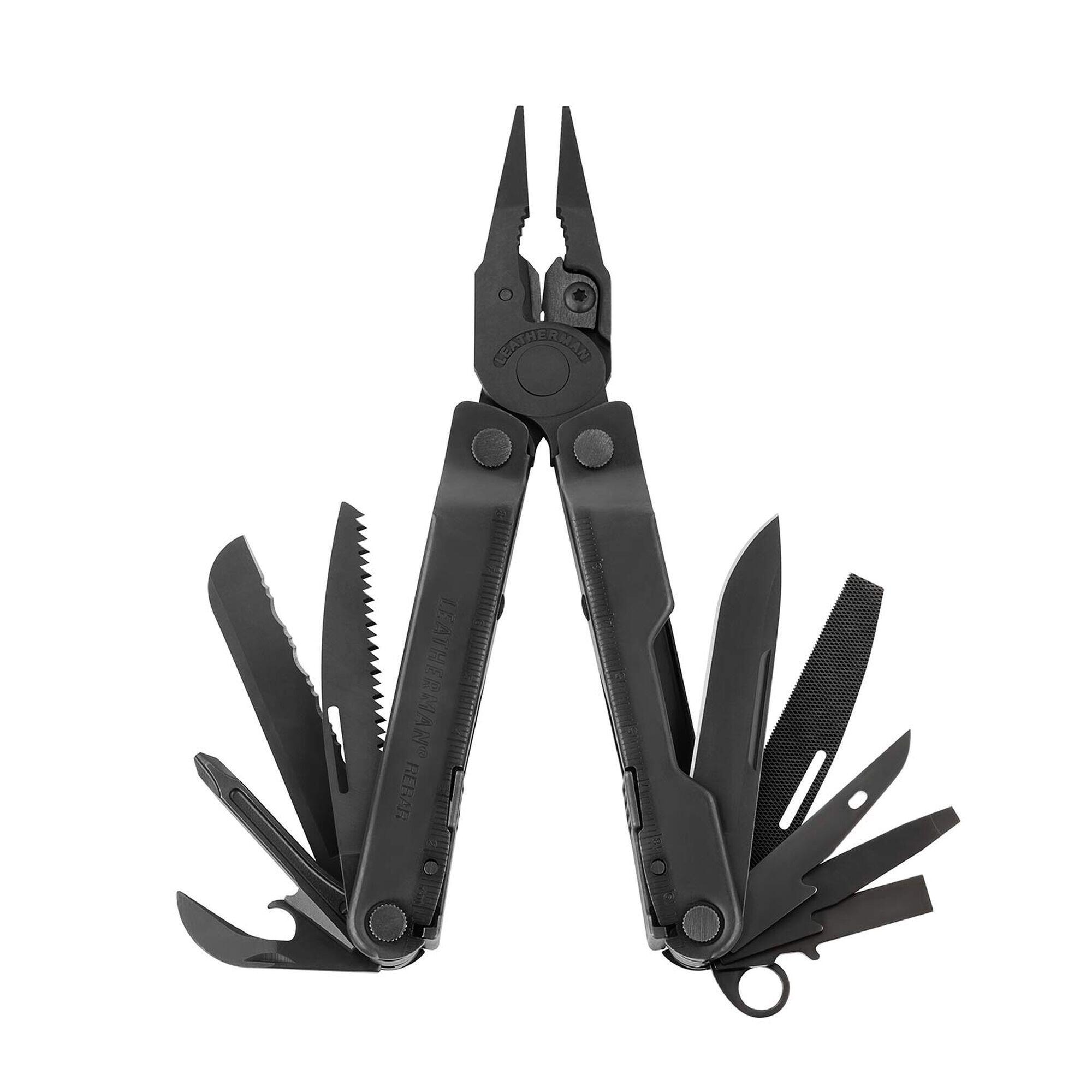 Мультиінструмент LEATHERMAN Rebar Black Мультиінструмент LEATHERMAN Rebar Black - Зображення 1